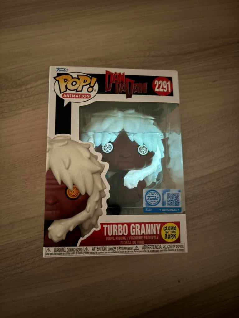 Dandadan #2291 Funko Pop! Turbo Granny Glow in the Dark, Ophalen of Verzenden