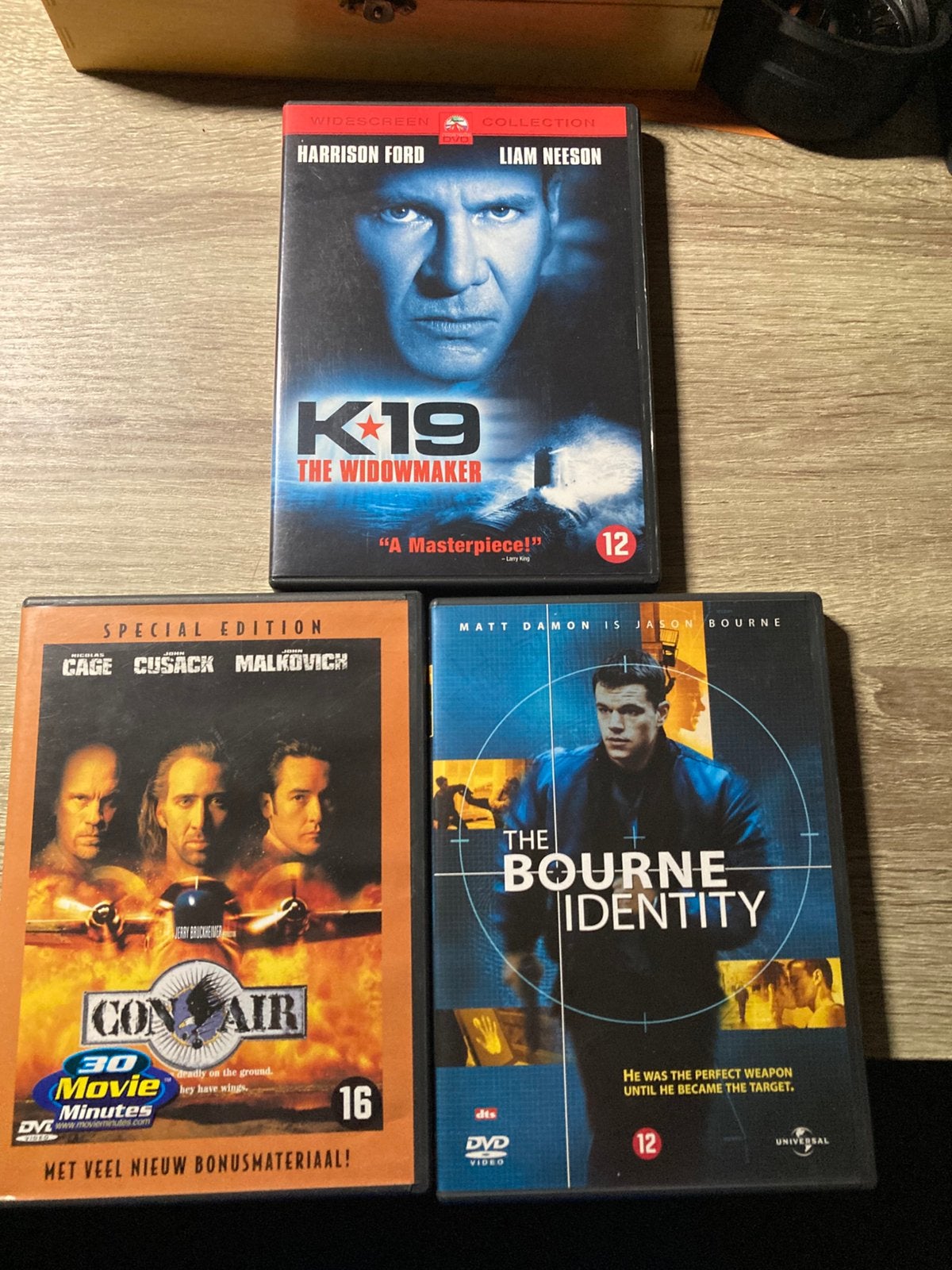 Dvd”s, 3 stuks, Verzenden, Zo goed als nieuw, Actie