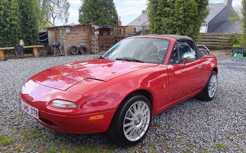 MAZDA MX5  NA ( OLDTIMER 1991)., Autos, Boîte manuelle, Noir, 2 portes, Particulier
