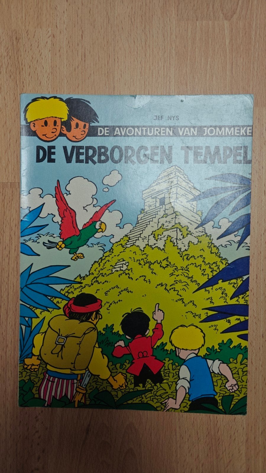Jommeke - De verborgen tempel, Eén stripboek, Ophalen, Gelezen, Jef Nijs