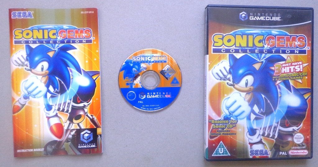 Sonic Gems Collection voor de Nintendo GameCube Compleet, Consoles de jeu & Jeux vidéo, Jeux | Nintendo GameCube, Enlèvement ou Envoi