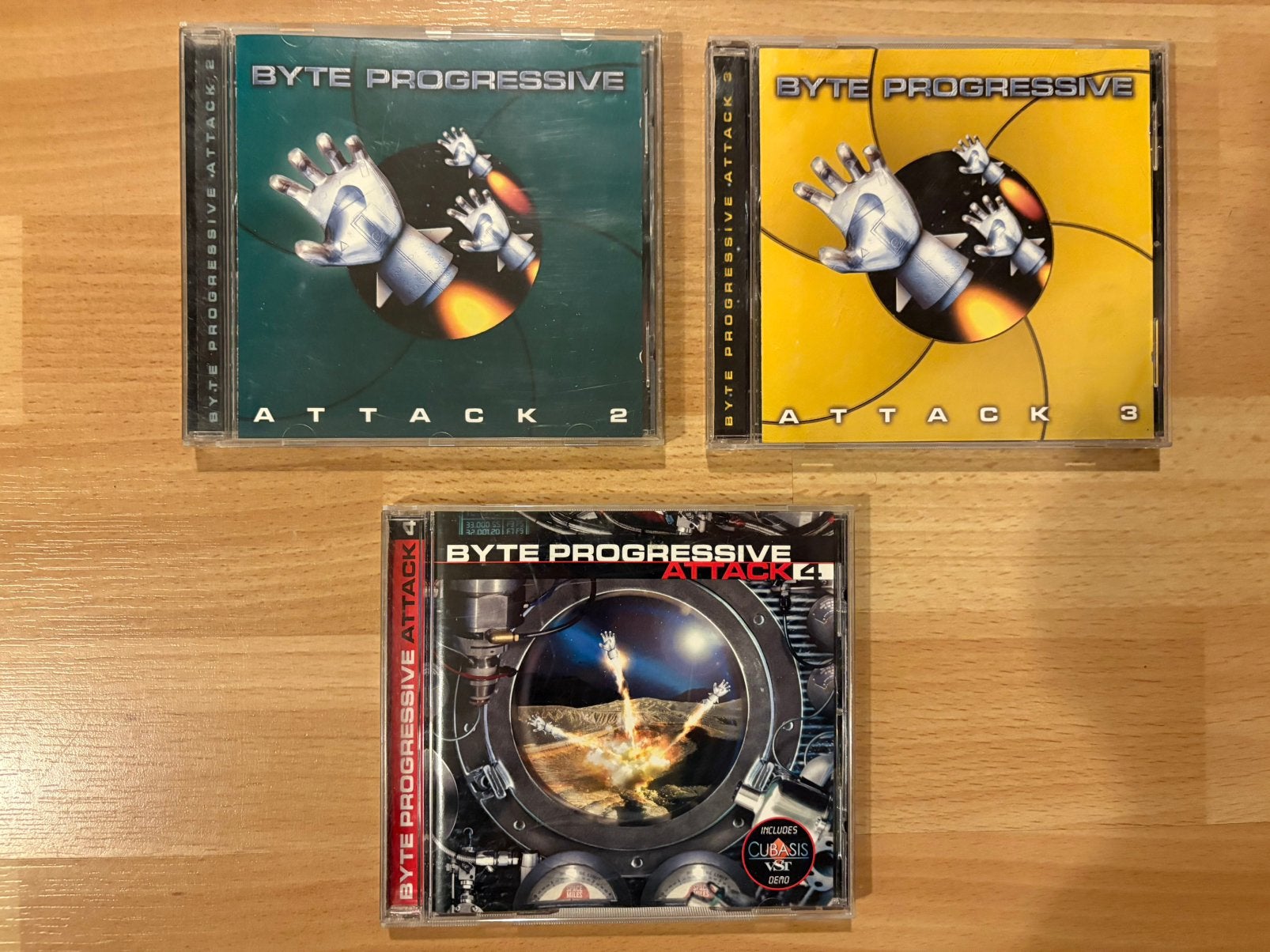 Byte progressive attack 2-3-4, Cd's en Dvd's, Ophalen of Verzenden, Gebruikt, Dance Populair