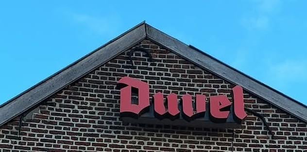 Grote Lichtreclame DUVEL, Verzamelen, Ophalen, Gebruikt, Reclamebord