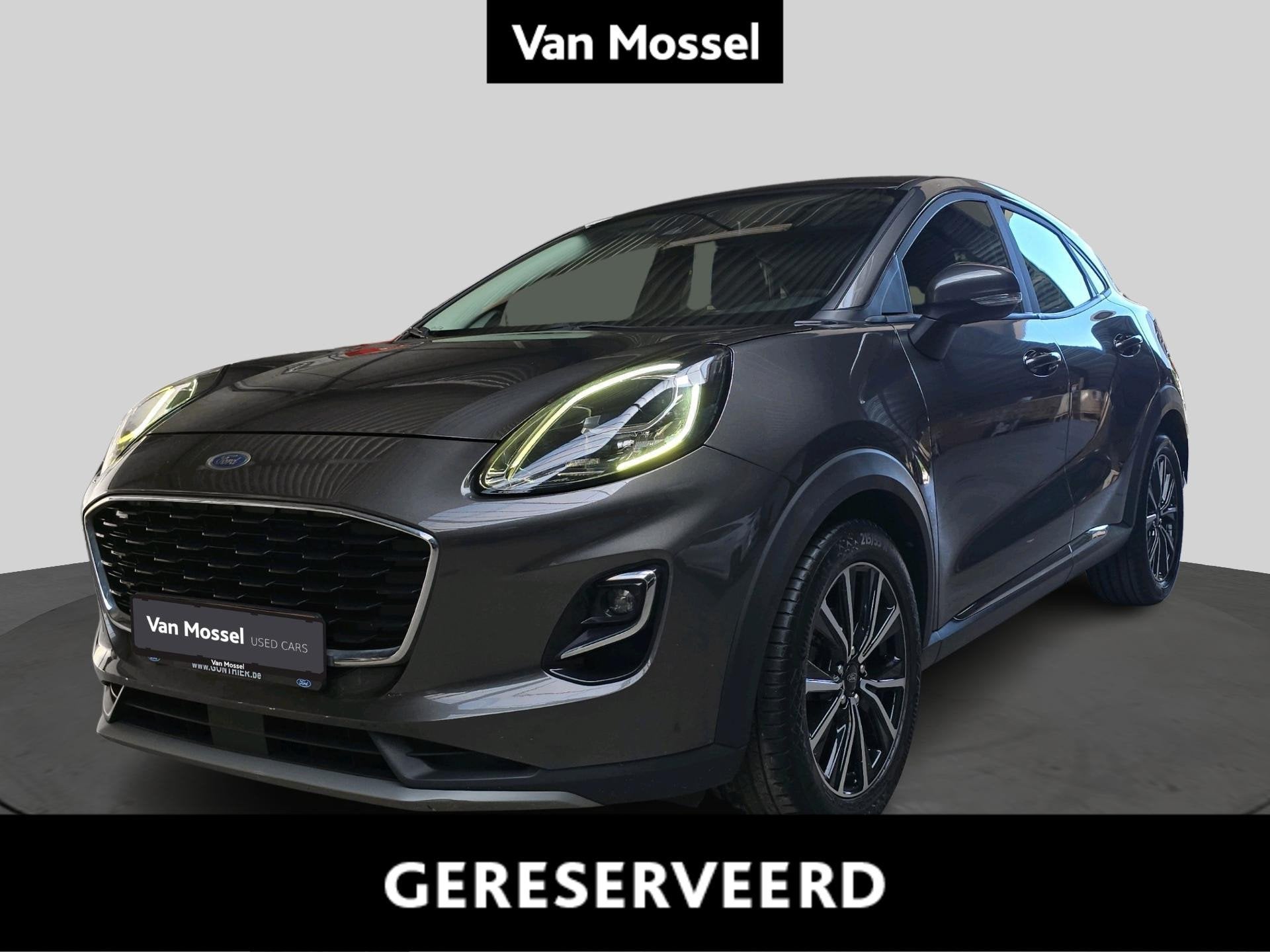 Ford Puma Titanium - Trekhaak - Carplay, Auto's, Voorwielaandrijving, Stof, Bedrijf, 5 deurs