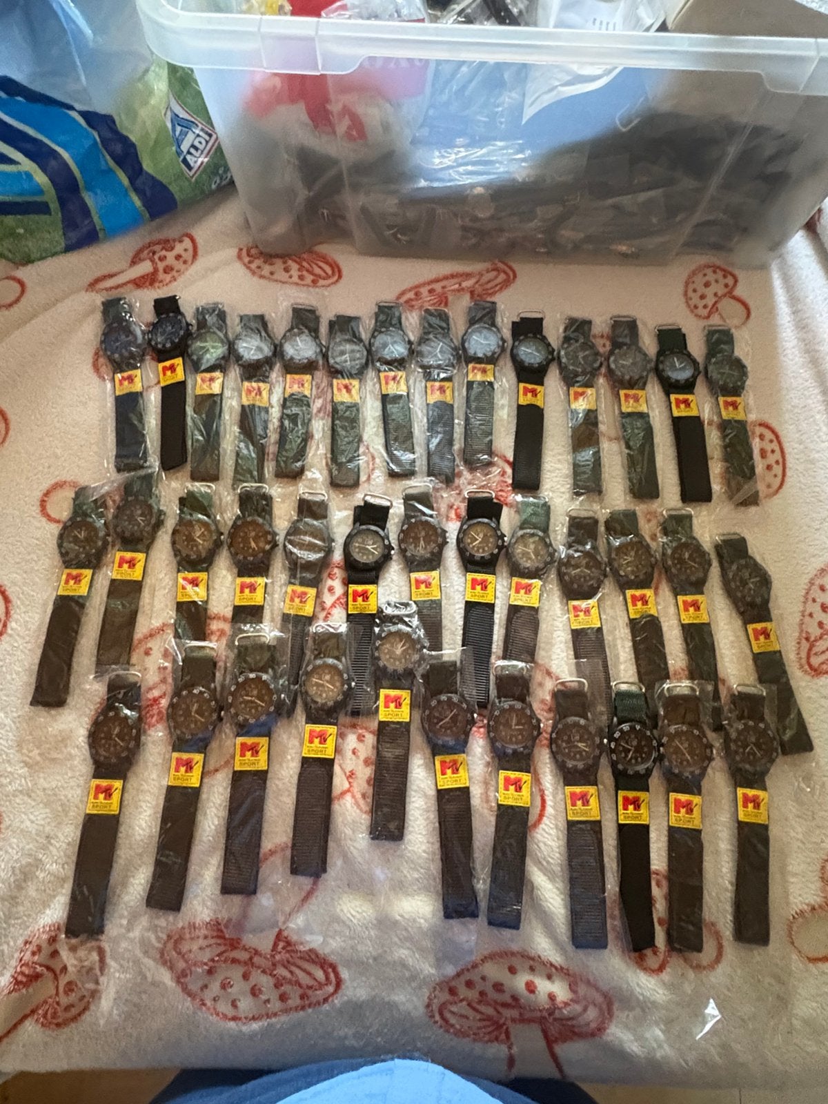 Montres de sport vintage MTV 38 pièces, Enlèvement, Autres types
