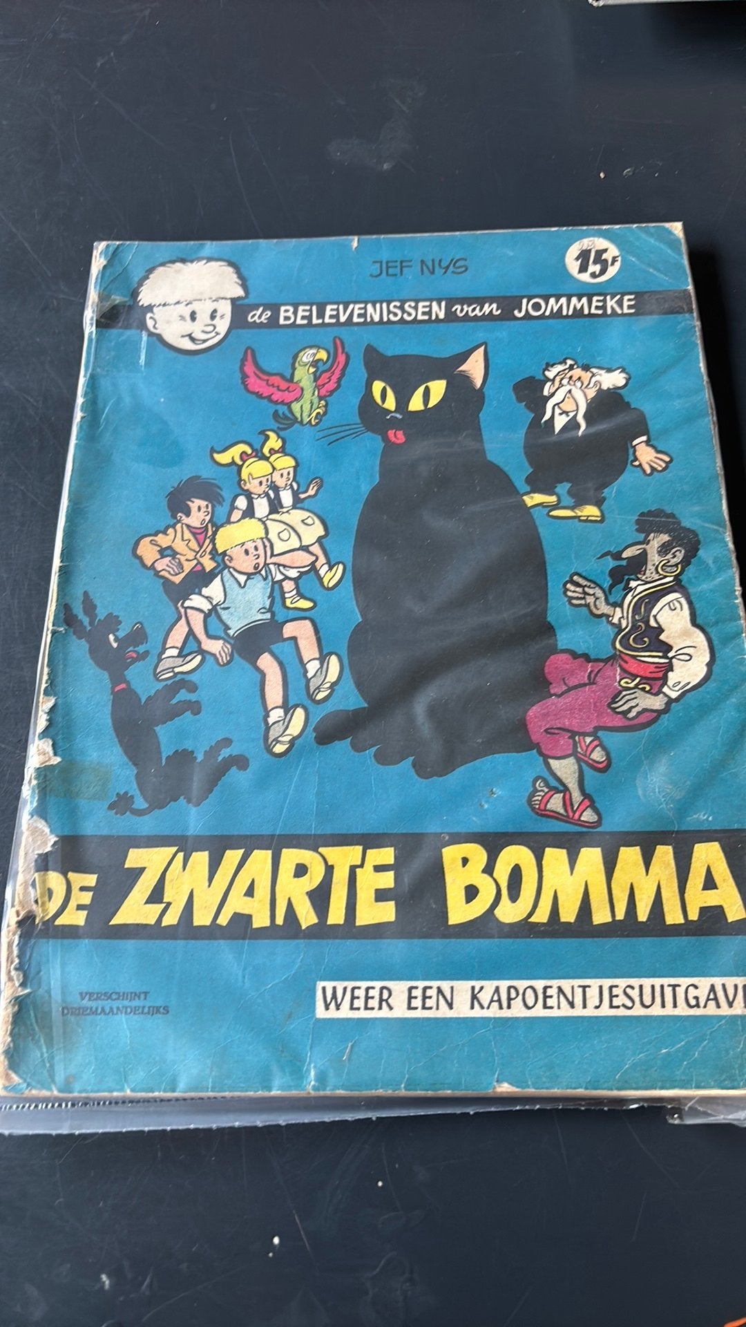 Eerste druk de zwarte bomma jommeke jef nys, Boeken, Ophalen of Verzenden, Zo goed als nieuw
