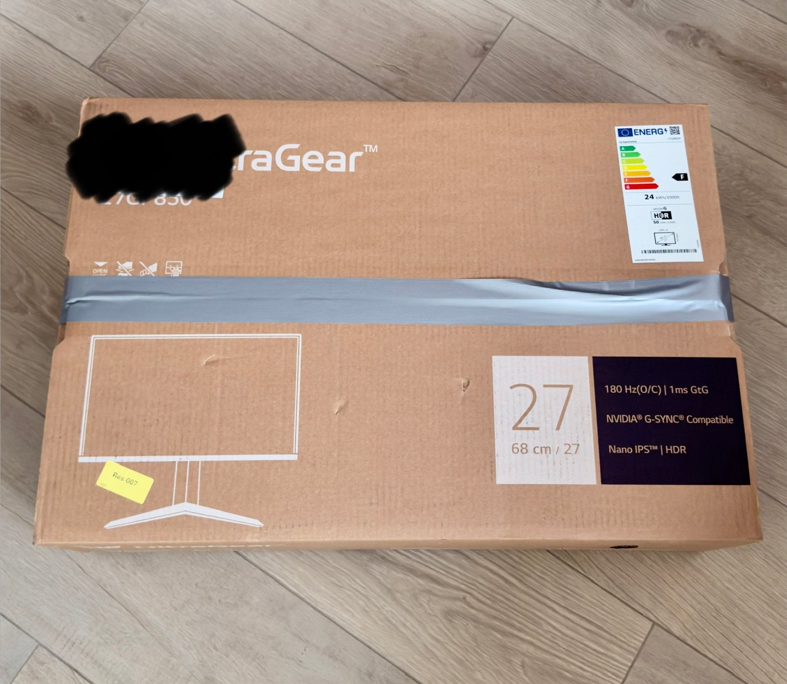 Lg gaming monitor, Gaming, IPS, Zo goed als nieuw, HDMI