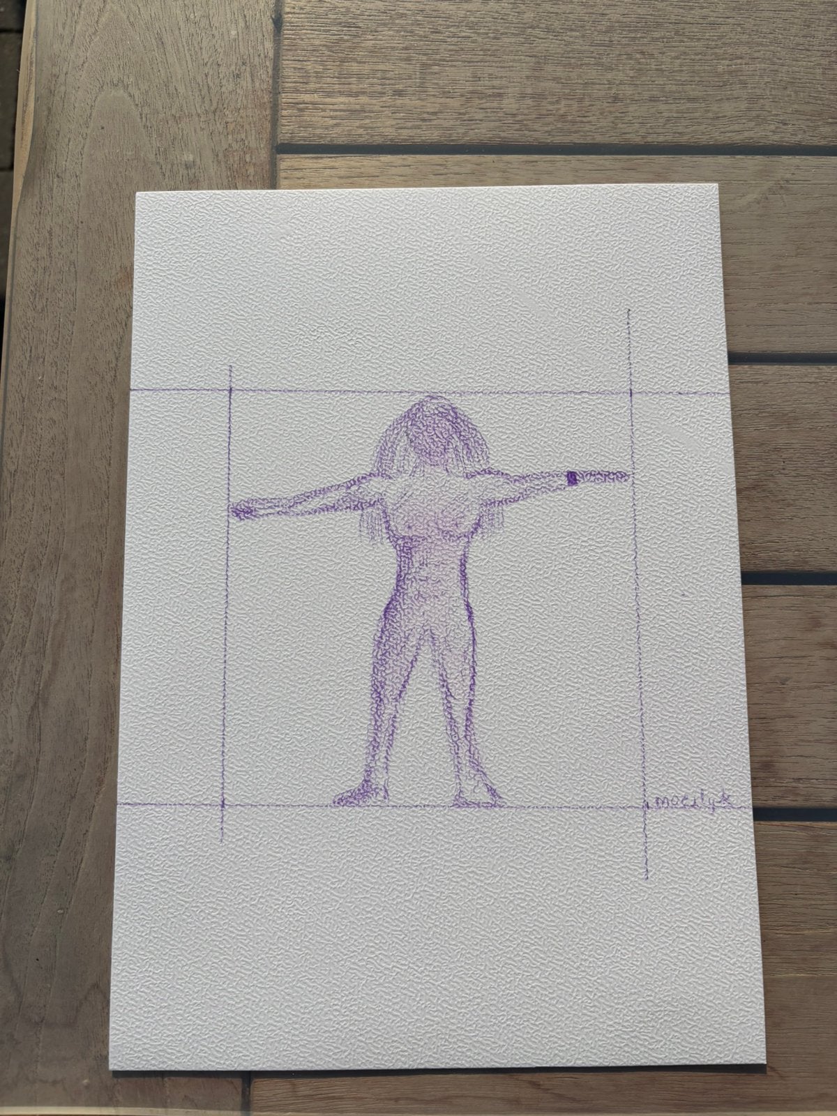 lijpe tekening (10 minuten), Antiek en Kunst, Ophalen of Verzenden