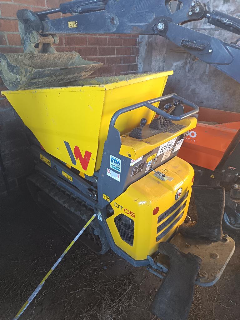 Rupsdumper te koop, Ophalen