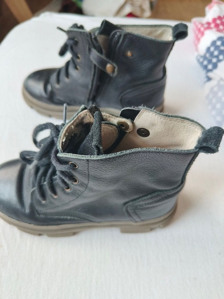 Weinig gedragen zwarte meisjesbottines maat 29, Kinderen en Baby's, Ophalen, Meisje, Schoenen, Zo goed als nieuw