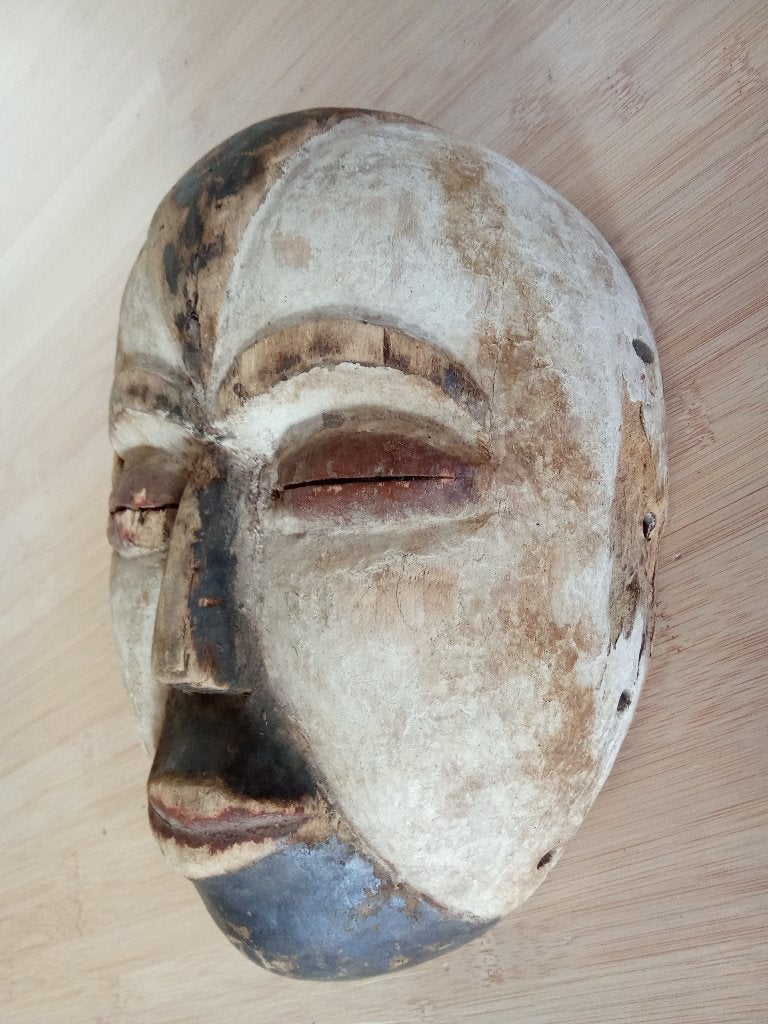 Afrikaanse maskers de Songye groep Congo - Kinshasa (7)., Antiek en Kunst, Afrika, Ophalen of Verzenden, Masker, Hout