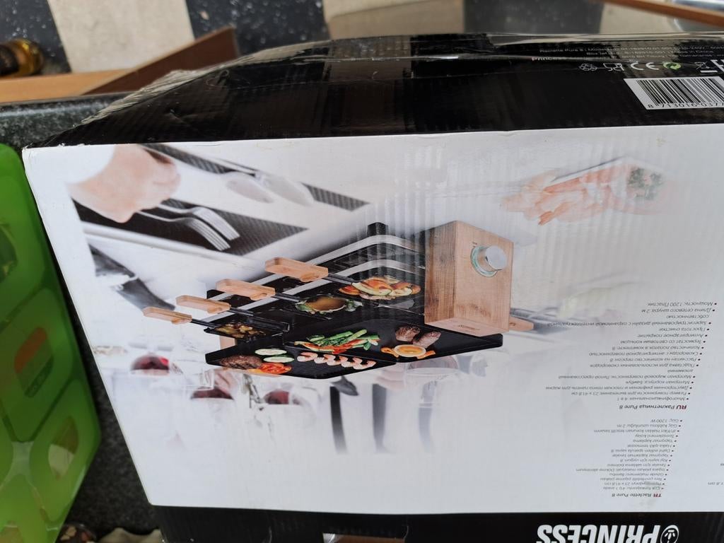 Raclette ,gourmet s, Ophalen