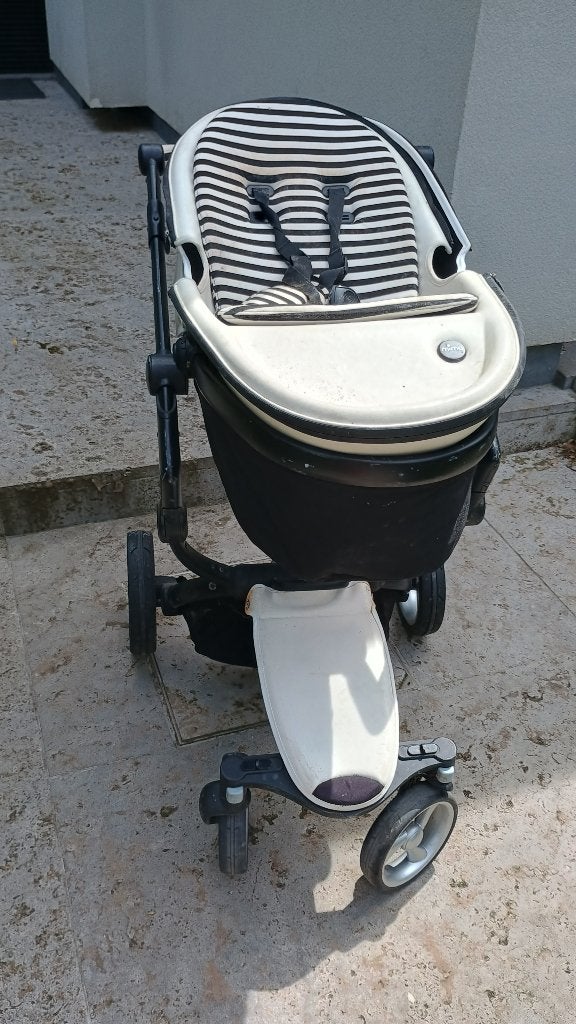 Poucette et nacelle MIMA Xari édition limitée, Ophalen, Kinderwagen, Met reiswieg