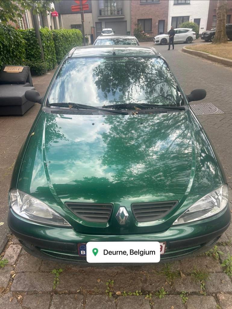 Renault Mégane 1.4 benzine 2000 – defect – zonder keuring, Autos, Achat, Boîte manuelle, 5 portes, Particulier
