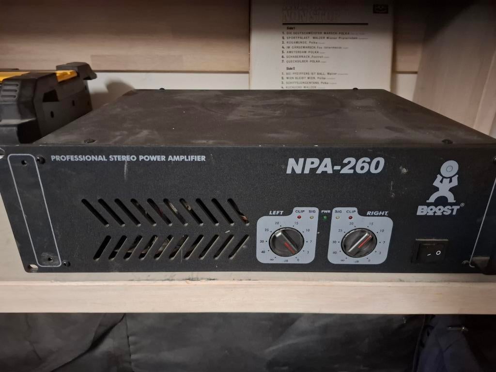 Versterker boxen plus kabels, Muziek en Instrumenten, Ophalen