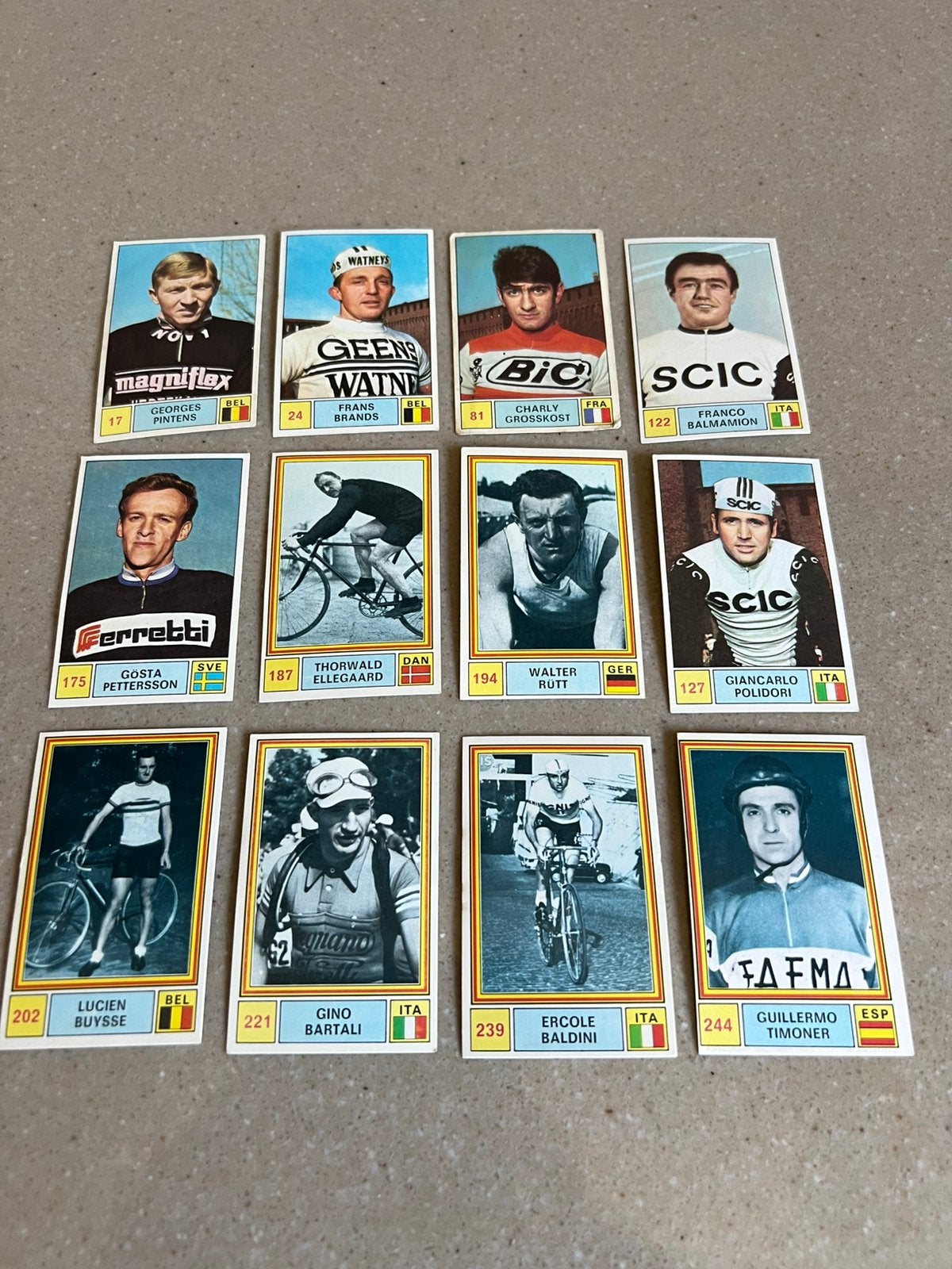 Panini Sprint 71, Verzenden, Zo goed als nieuw, Meerdere stickers