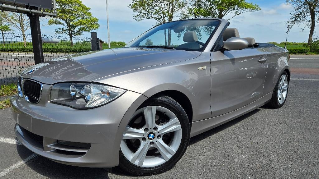 BMW 120 D CABRIO, Auto's, BMW, 4 zetels, Beige, 4 cilinders, Cabriolet