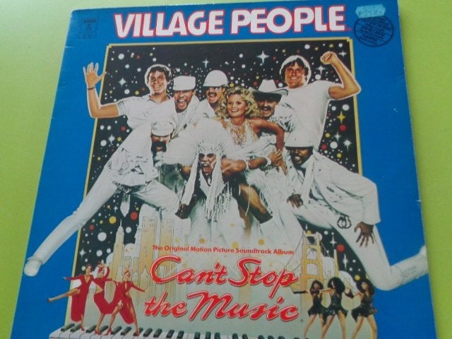 Disque vinyle LP33 VILLAGE PEOPLE - Can't stop the music, LP, Gebruikt, Funk, Ophalen of Verzenden