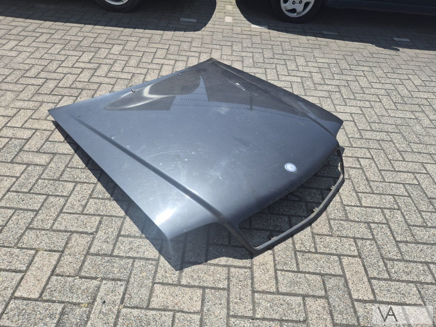 Motorkap van Mercedes SL klasse R129 1989 - 2002 blutsje €40, Auto-onderdelen, Gebruikt, -, Ophalen of Verzenden, -