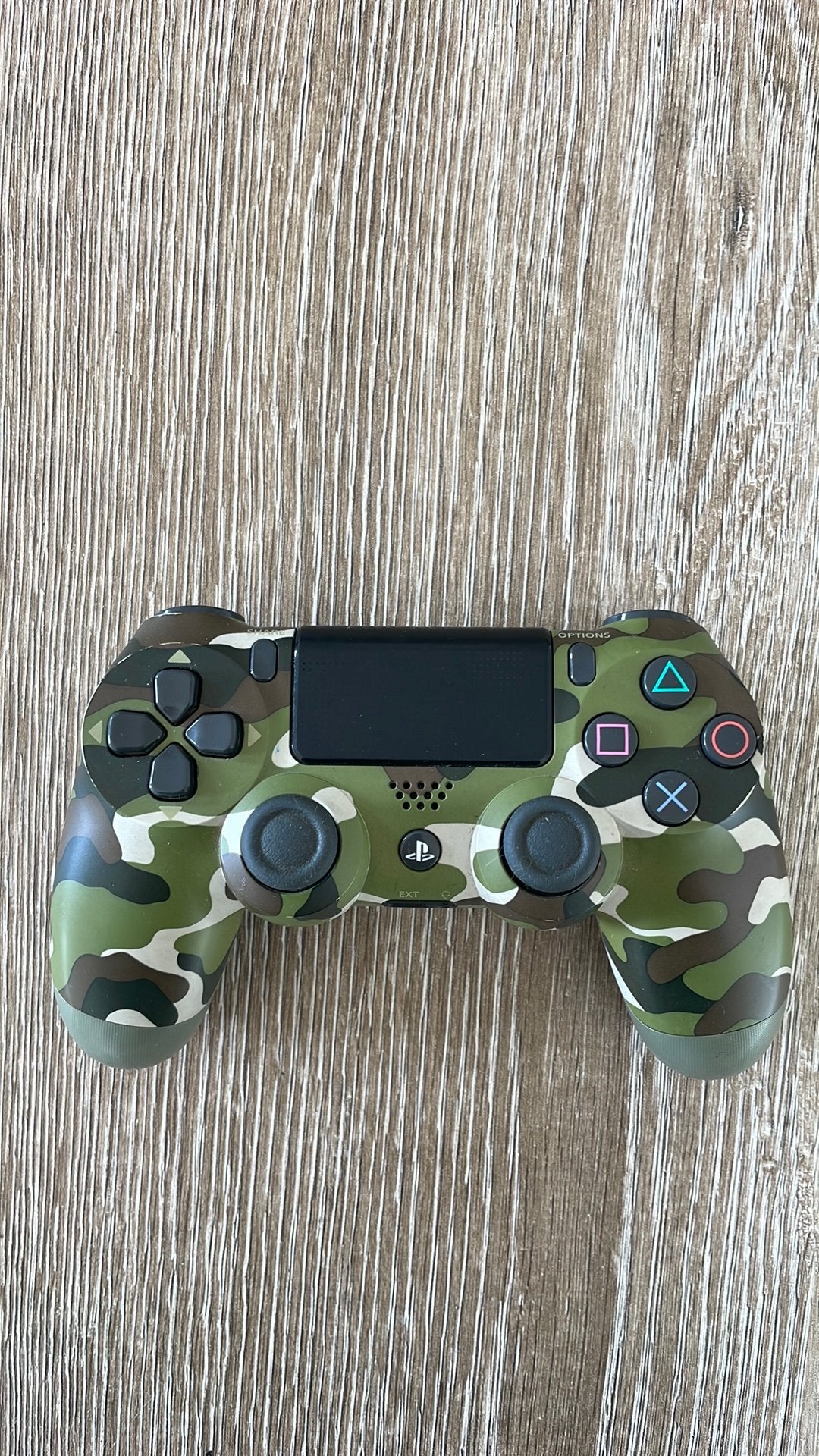 Manette DualShock 4 vert camouflage, Enlèvement, Comme neuf, Contrôleur, PlayStation 4