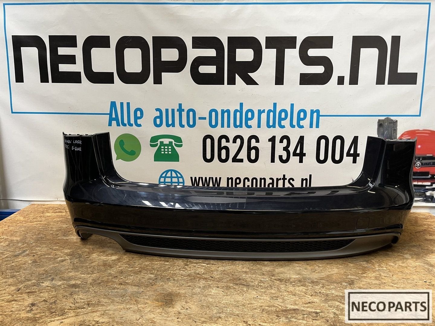 AUDI A6 C7 AVANT S-LINE LX5R ACHTERBUMPER BUMPER ORGINEEL, Gebruikt, -, -, Achter