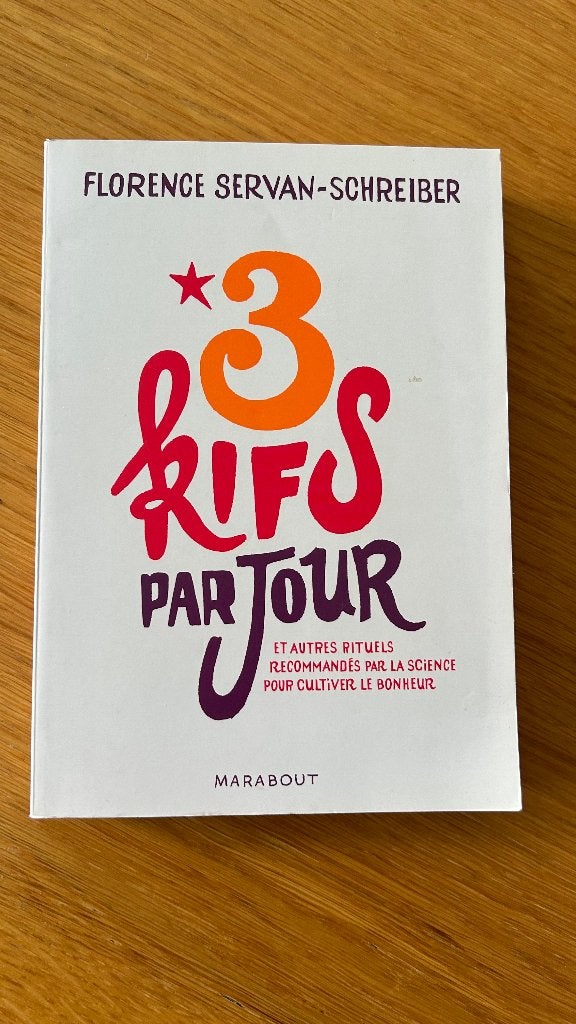 3 kifs par jour - Florence Servan-Schreiber, Boeken, Ophalen of Verzenden, Zo goed als nieuw, Florence Servan-Schreiber, Overige onderwerpen