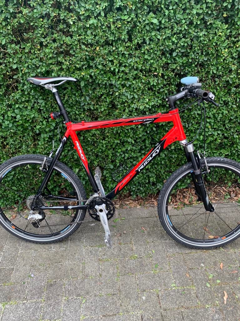 Mtb: Ridley Scorpion   zwart-rood, Zo goed als nieuw, 53 tot 57 cm, Ophalen, Overige merken