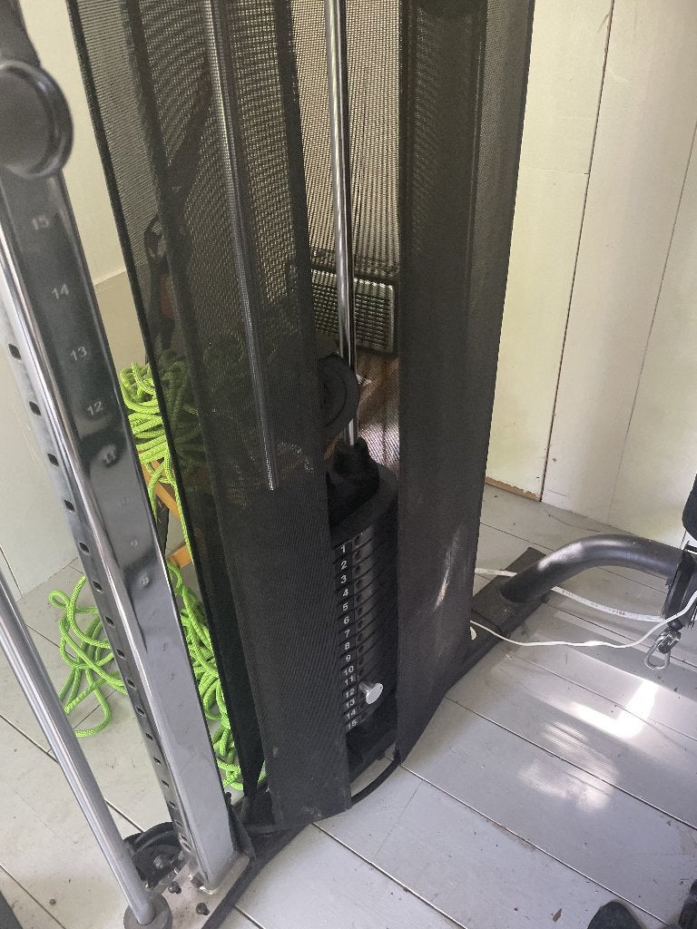 Inspire FT2 Functional Trainer zwart inclusief fitnessbank , Sport en Fitness, Ophalen, Zo goed als nieuw, Benen, Fitnessbank