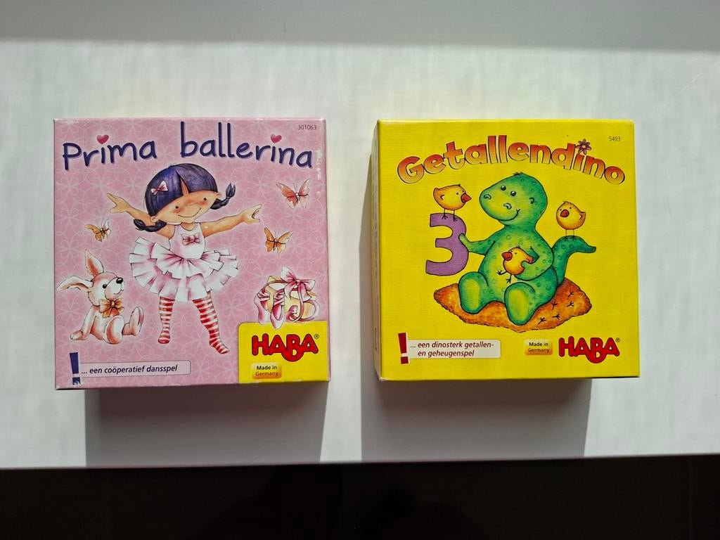 Haba spelletjes 3 tot 8 jaar, Ophalen