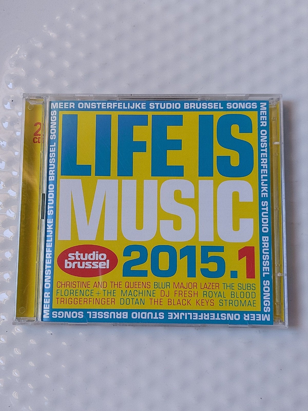 LIFE IS MUSIC 2015.1 (Studio Brussel), Cd's en Dvd's, Verzenden