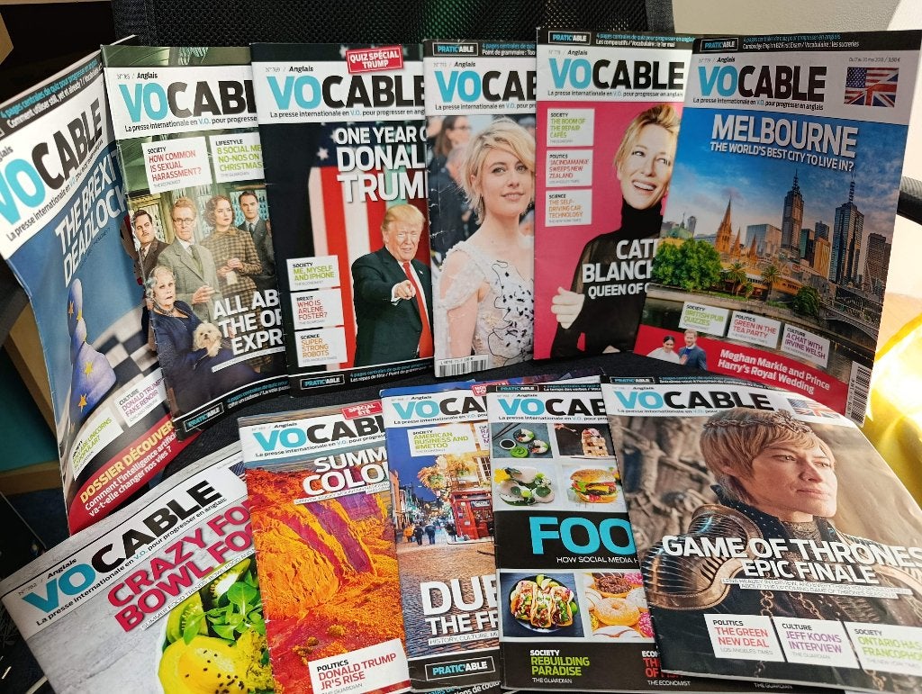 Lot de 11 Vocable - Anglais, Enlèvement ou Envoi, Comme neuf, Non-fiction