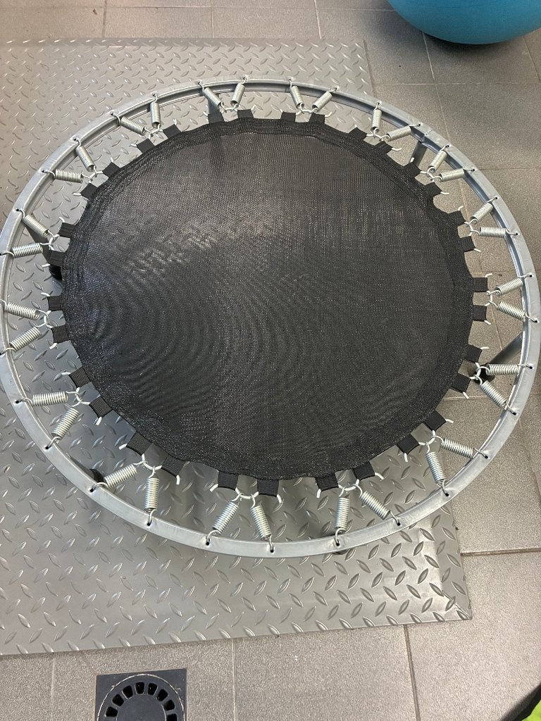 trampoline, Ophalen, Gebruikt