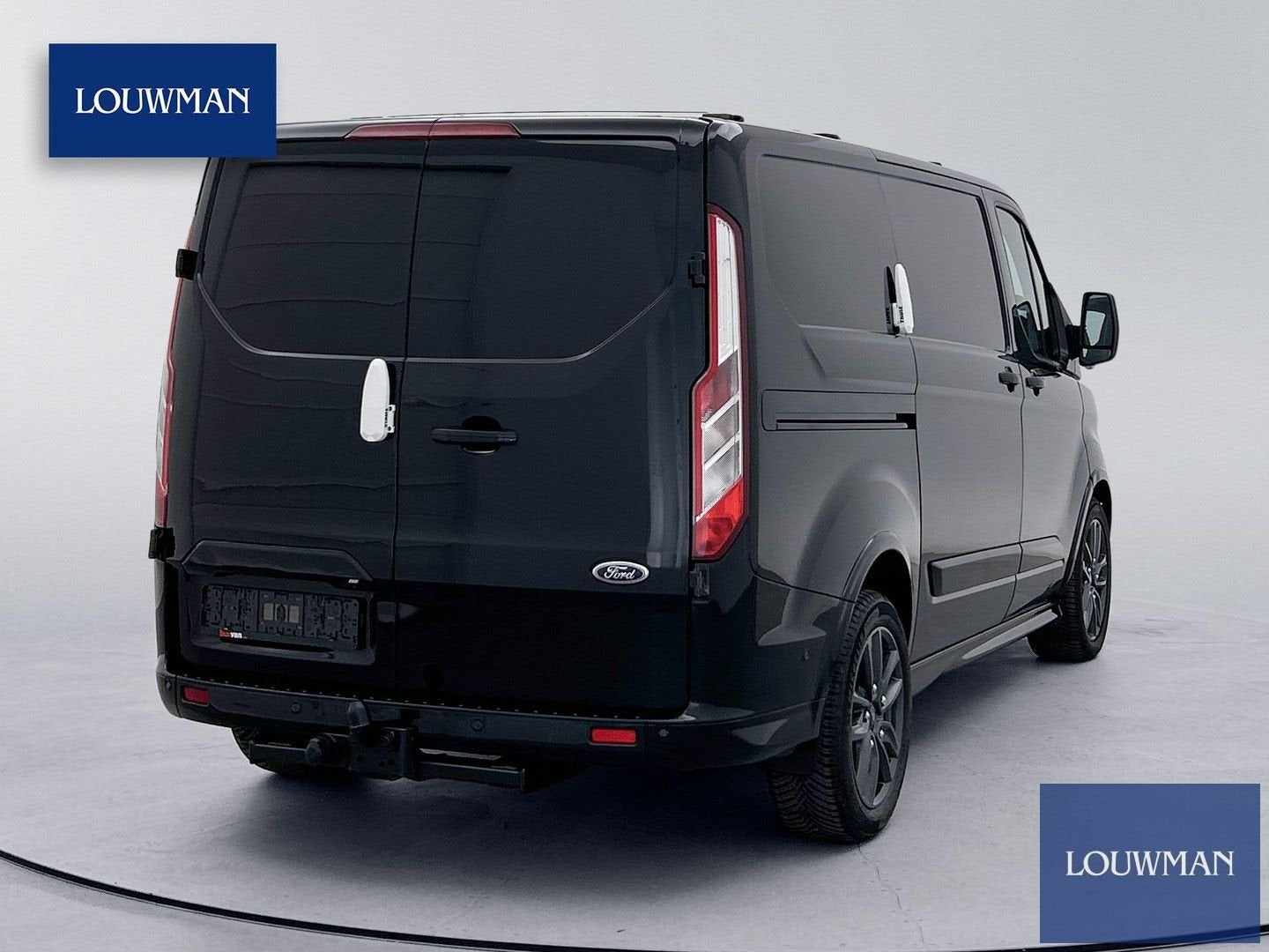 Ford Transit Custom 290 2.0 TDCI 185PK L1H1 Sport Adapt crui, Automaat, Parkeersensor, Zwart, Bedrijf