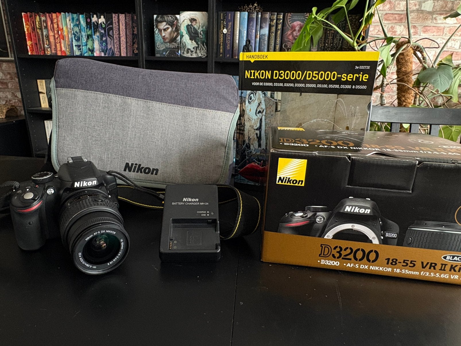 Nikon D3200 avec accessoires, TV, Hi-fi & Vidéo, Enlèvement ou Envoi, Comme neuf