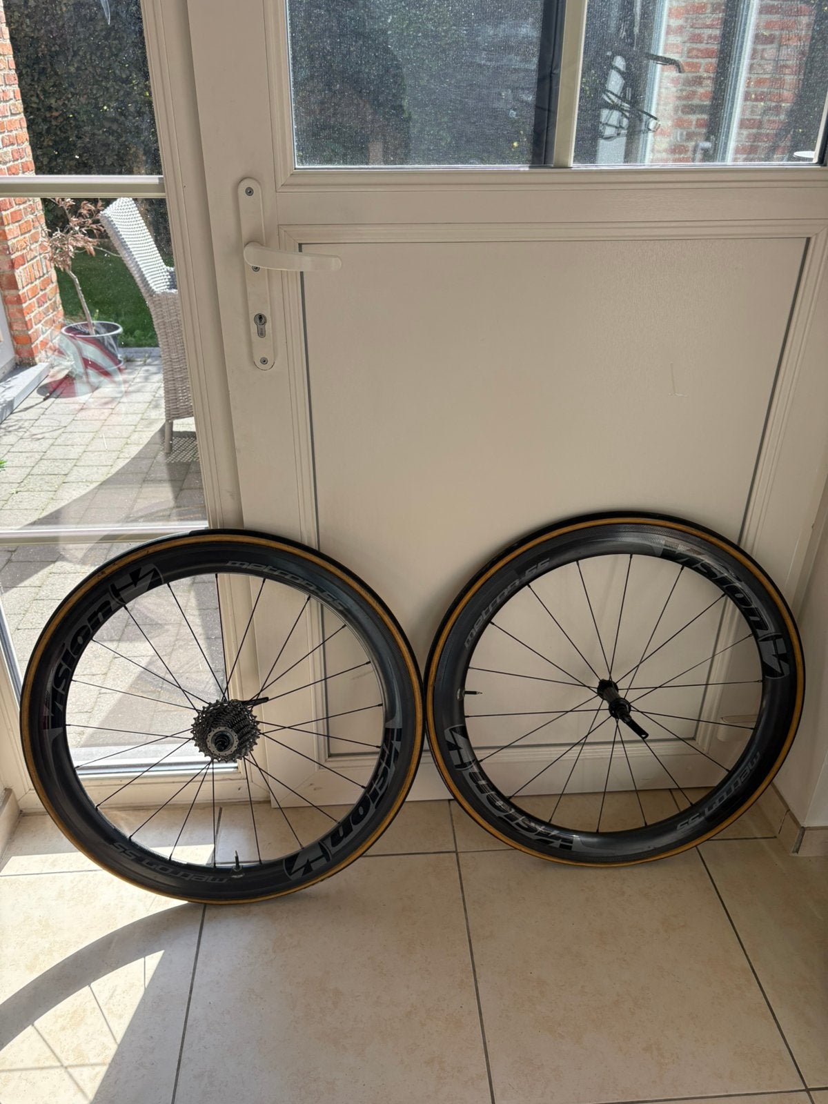 Vision metron 55 tubes velgrem, Racefiets, Zo goed als nieuw, Carbon, Ophalen