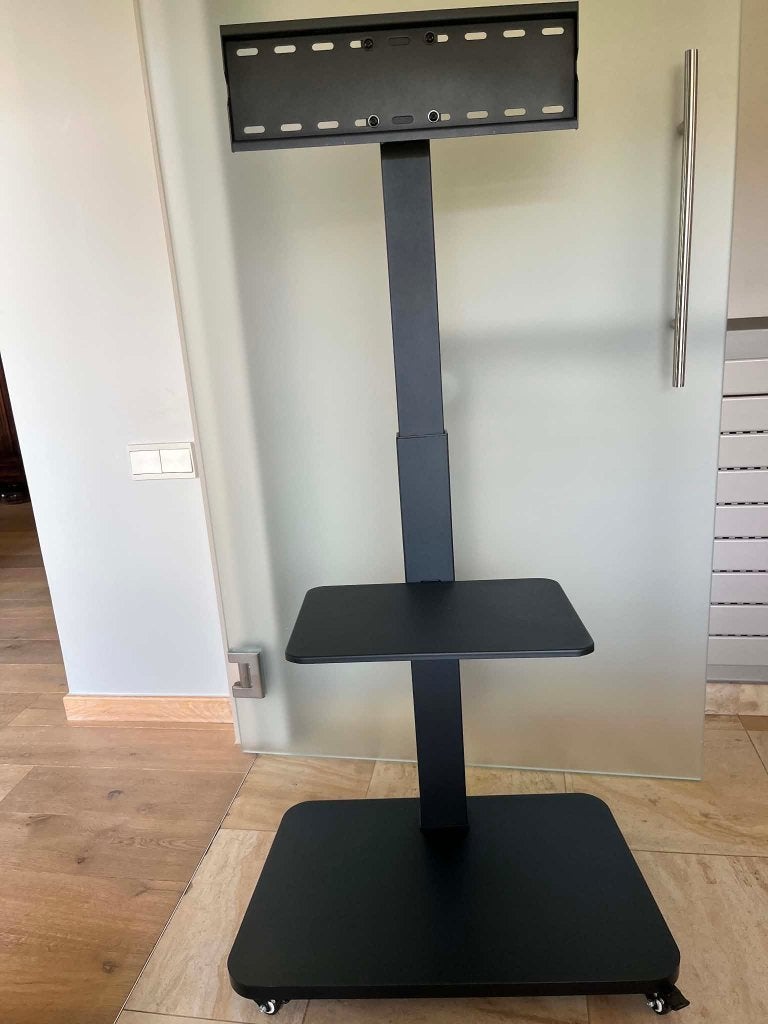 Tv standaard op wielen, perfect voor studio/kot/student, Ophalen, Nieuw, 50 tot 100 cm, Metaal