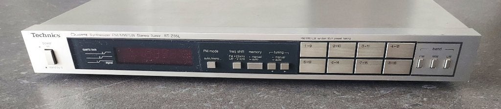 Technics ST-Z55L Stereo Tuner, TV, Hi-fi & Vidéo, Tuners, Utilisé, Analogique, Enlèvement ou Envoi
