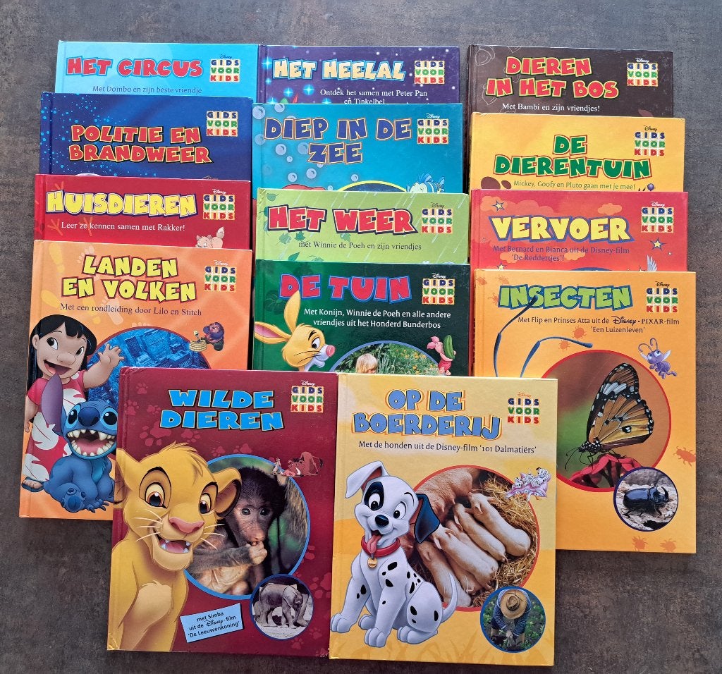 Gids voor kids Disney boeken, Boeken, Ophalen of Verzenden, Zo goed als nieuw, Non-fictie