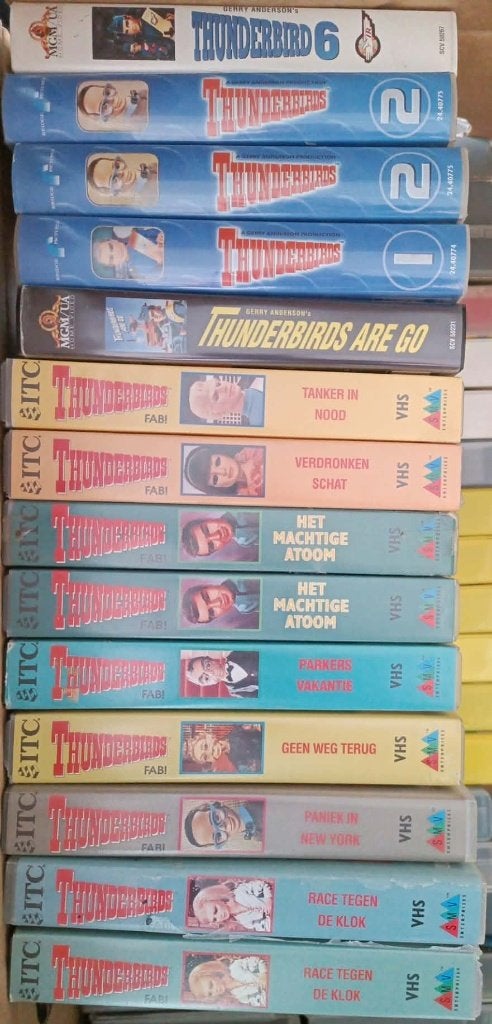 VHS Allerlei Lot 7 (apart verkrijgbaar), Cd's en Dvd's, Boxset, Nederlands, Ophalen of Verzenden, Zo goed als nieuw