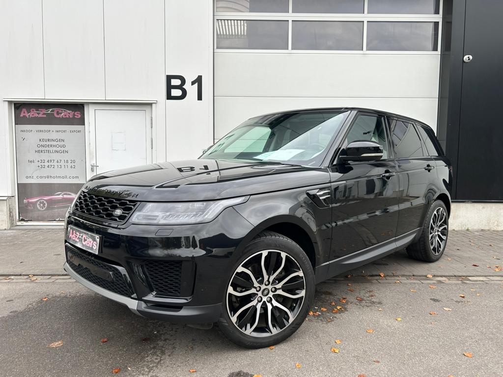 Land Rover Range Rover Sport 2.0i P300 HSE Lichte Vracht, Auto's, Land Rover, Automaat, Zwart, Leder, Bedrijf