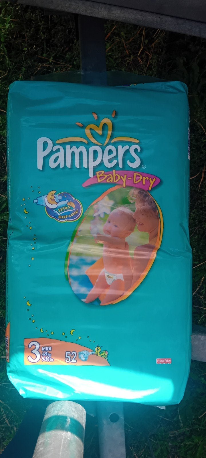 pak pampers, Ophalen