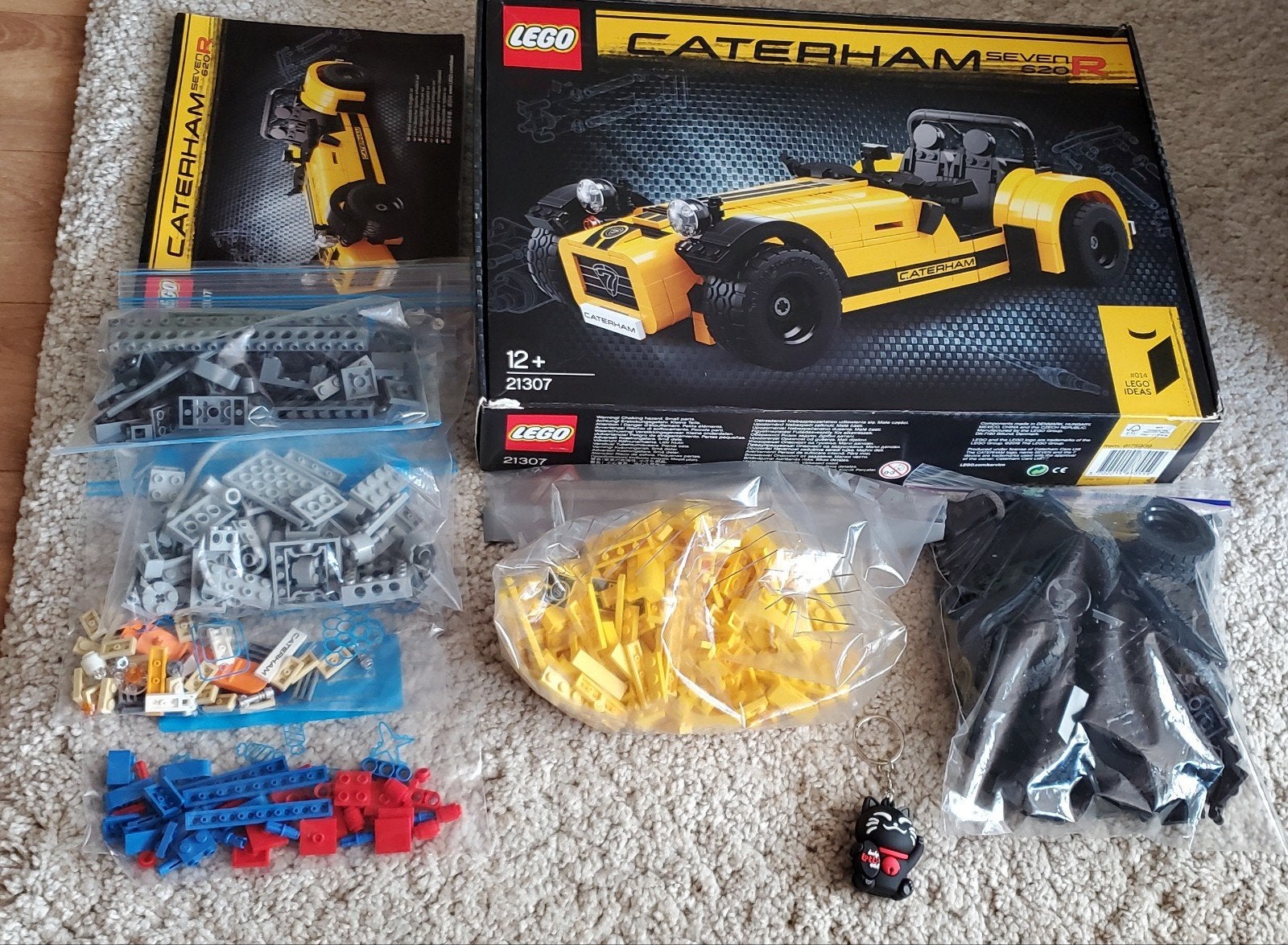 lego 21307 caterham, Ophalen of Verzenden, Compleet, Lego
