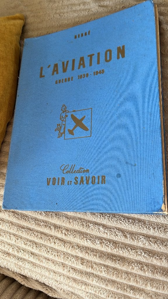 Tintin l’aviation, Livres, Enlèvement ou Envoi, Une BD, Utilisé, Hergé