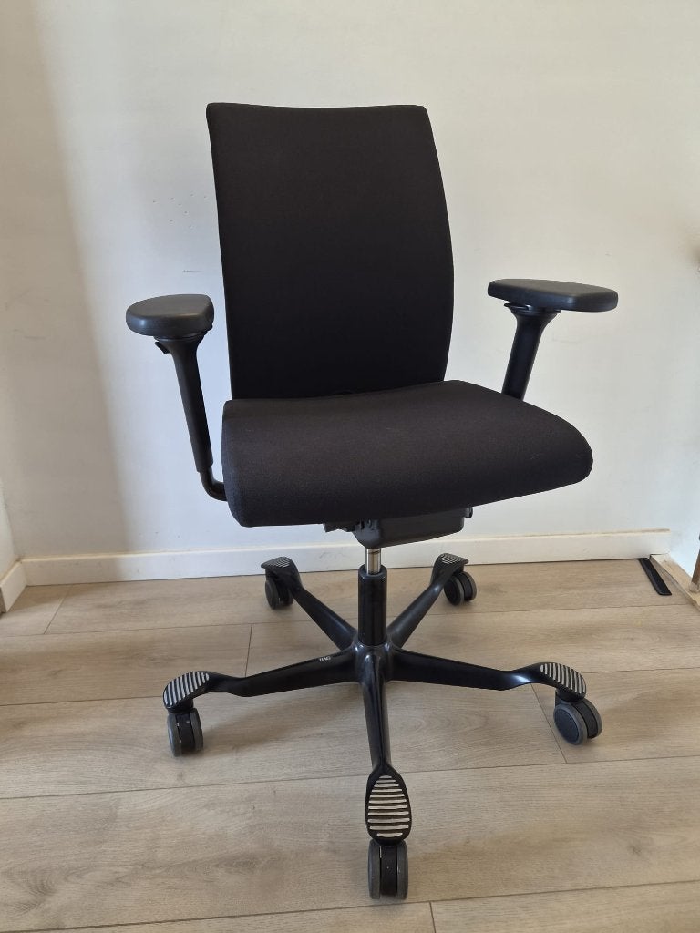 HÅG Creed 6004 ergonomische bureaustoel - professioneel, Huis en Inrichting, Ophalen, Gebruikt, Zwart, Bureaustoel