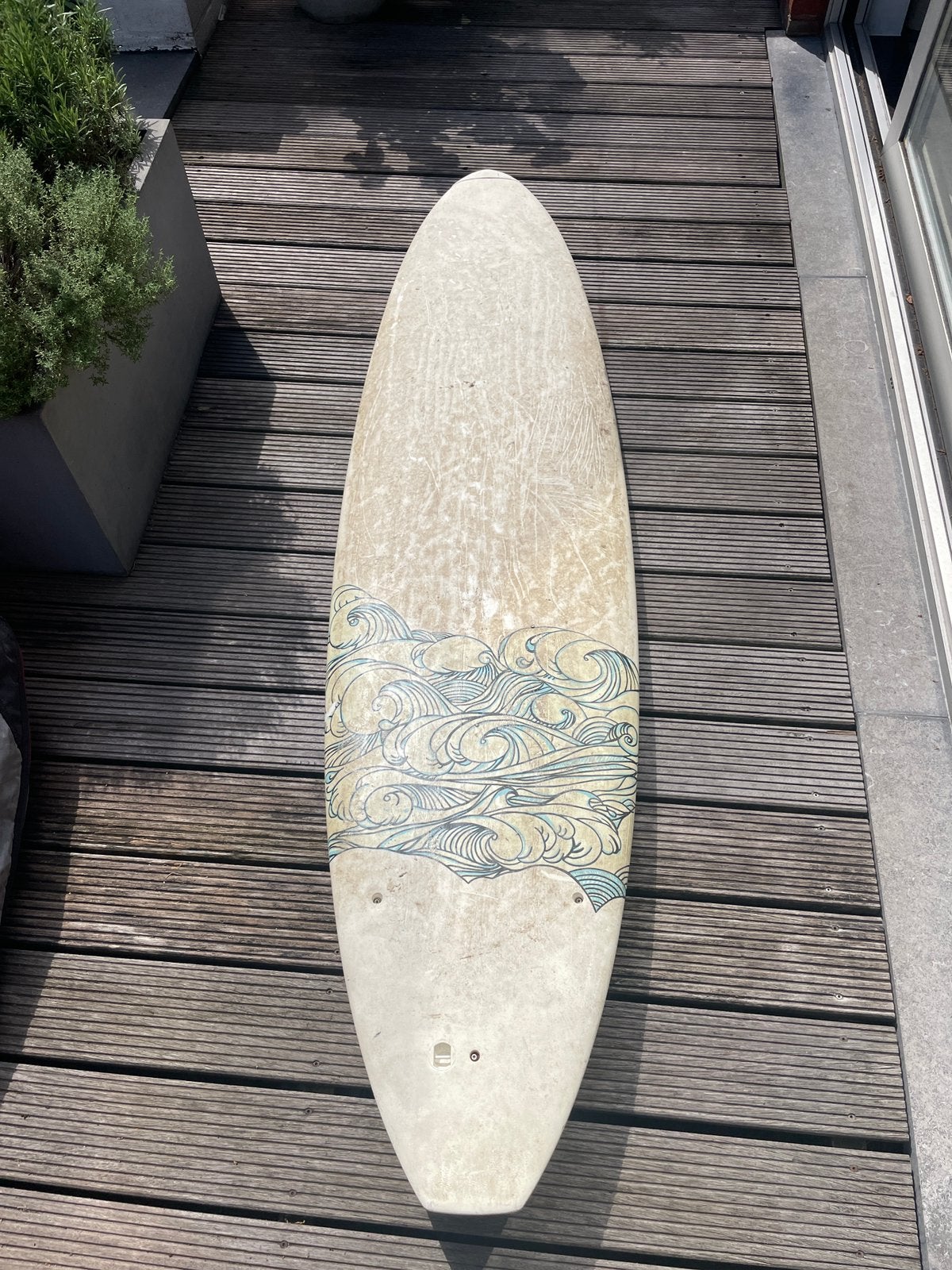 8.2 softtop Tribord en 7.2 hardtop Bic mini malibu, Ophalen, Zo goed als nieuw