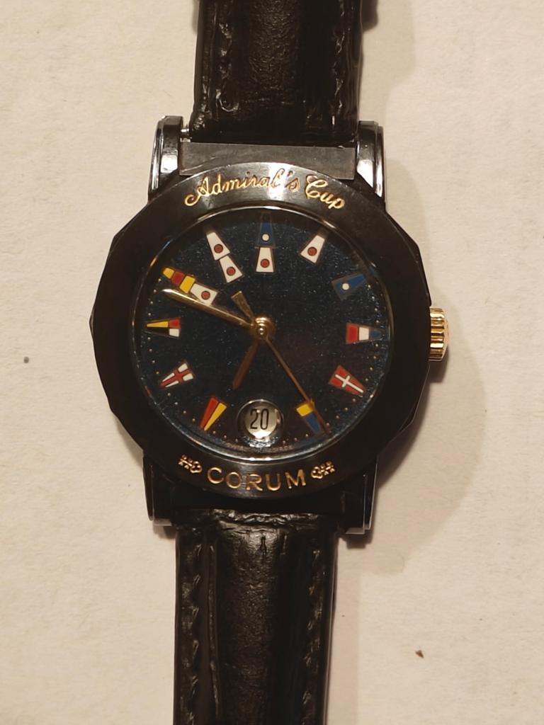 corum admiral, Handtassen en Accessoires, Horloges | Dames, Ophalen of Verzenden