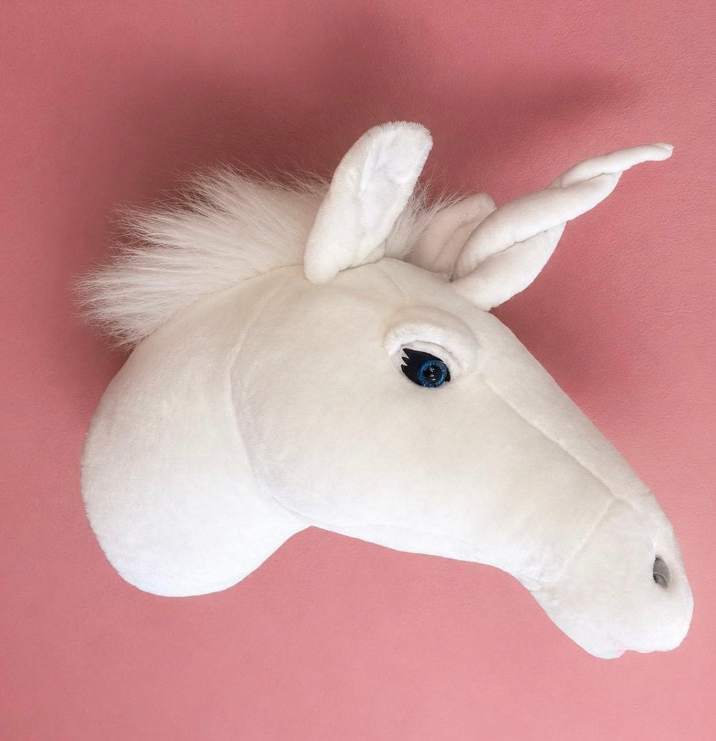 Unicorn wanddecoratie, Ophalen of Verzenden, Zo goed als nieuw, Eenhoorn