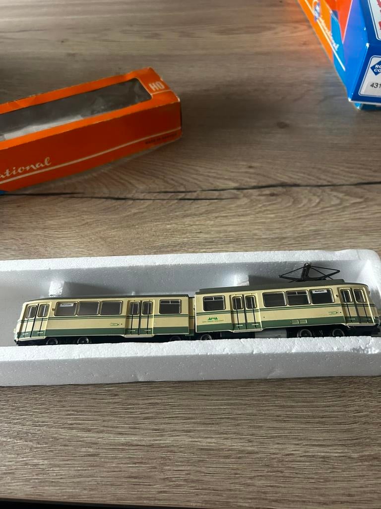 Tram Roco HO, Hobby en Vrije tijd, Ophalen, Zo goed als nieuw, Treinset, Roco