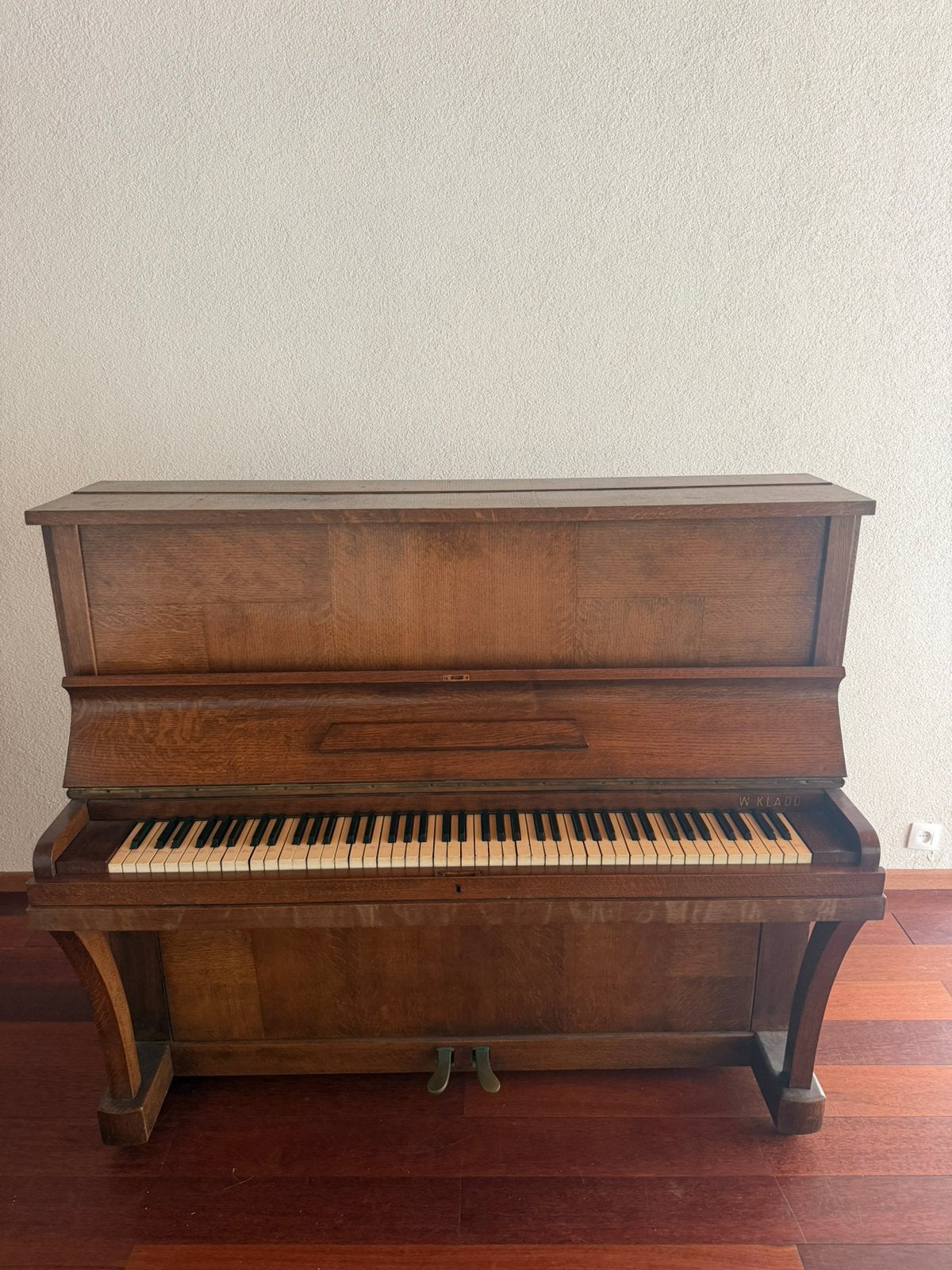 Antiek piano, Muziek en Instrumenten, Piano's, Ophalen, Zo goed als nieuw, Piano