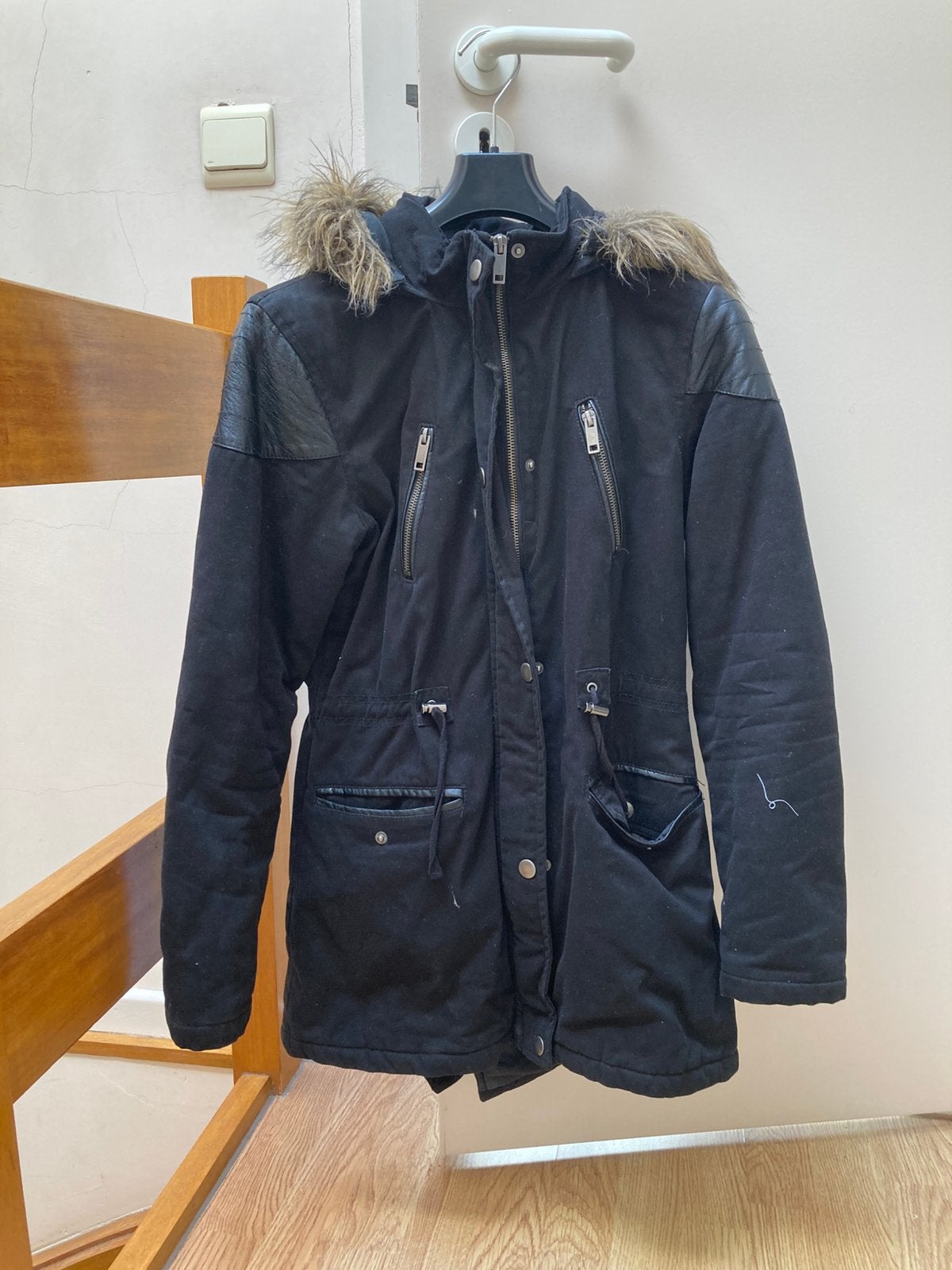 Veste hiver adolescente 12-13 ans, Enlèvement, Neuf, Taille 46 (S) ou plus petite, Noir